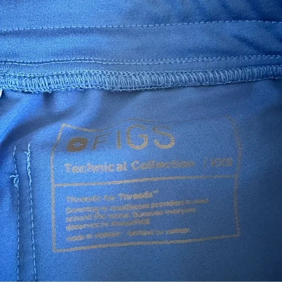 Figs Zamora Jogger Scrub Pants XXS Royal Blue - Picture 8 of 11